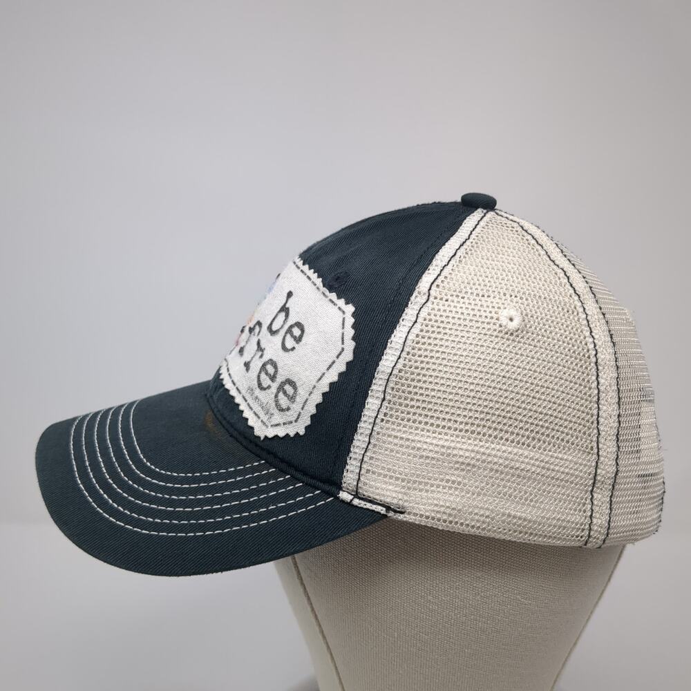 Be Free Patch Strapback Trucker Hat Multi One Siz… - image 5